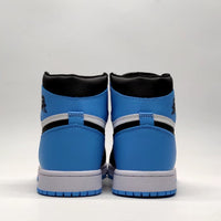High Top Sneakers, Blue White Black Colorway, Lace Up Design, Casual Gift for Sneaker Fans
