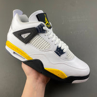 Low Top Sneakers, White Black Yellow Colorway, Lace Up Design, Casual Gift for Sneaker Fans