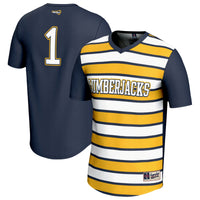 #1 Northern Arizona Lumberjacks Lightweight Soccer Fashion Jersey - Navy