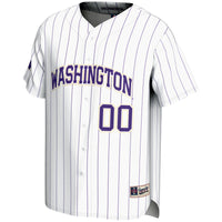 Washington Huskies NIL Pick-A-Player Lightweight Baseball Jersey - White