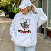 Sexy Pinup Holiday Graphic Sweatshirt, Milwaukee Christmas Hoodie, Retro Garage Tool Pin Up Pullover, Humorous Naughty List Present for Him