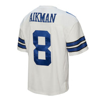 Dallas Cowboys Troy Aikman White Legacy Replica Jersey