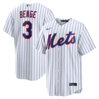 New York Mets Carson Benge White Home Replica Jersey