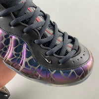 Low Top Sneakers, Purple Black Colorway, Lace Up Design, Casual Gift for Sneaker Fans