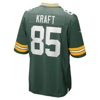 Green Bay Packers Tucker Kraft Green Game Jersey
