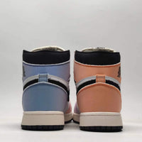 Sneakers, White Colorway, Gradient Colorway, Lace Up Design, Casual Gift for Sneaker Fans