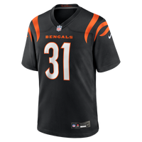 Cincinnati Bengals Ickey Woods Black Retired Player Game Jersey