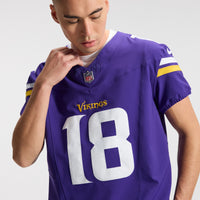 Minnesota Vikings Justin Jefferson Purple Team Elite Jersey
