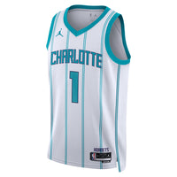Charlotte Hornets Association Edition Swingman Jersey - White - LaMelo Ball