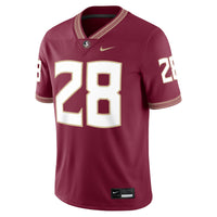 Warrick Dunn Florida State Seminoles Alumni Game Jersey - Garnet