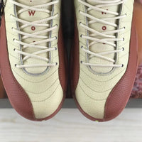 Golf Shoes, Beige Burgundy Colorway, Lace Up Design, Casual Gift for Shoe Lovers