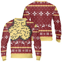 Pixel Art RPG Gaming Sweater, Mind Rune Ugly Christmas Sweater, Retro Game Ugly Sweater, Comfy Holiday Crewneck Pullover, Gamer Present for Men