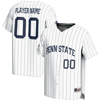 Penn State Nittany Lions NIL Pick-A-Player Lightweight Baseball Jersey - White