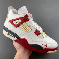 Low Top Sneakers, White Black Red Colorway, Lace Up Design, Casual Gift for Sneaker Fans