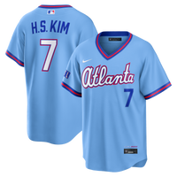 Atlanta Braves Ha-Seong Kim Powder Blue 2026 City Connect Stadium Jersey