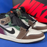 Sneakers, Brown White Colorway, Lace Up Design, Casual Gift for Sneaker Fans