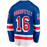 New York Rangers Pavel Dorofeyev Blue Home Breakaway Jersey