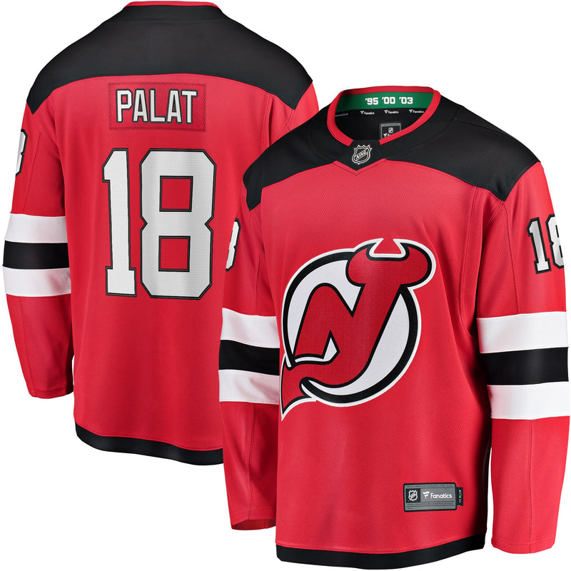 New Jersey Devils Ondrej Palat Red Home Breakaway Player Jersey