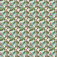 Christmas Sea Life Gift Wrap Roll, Watercolor Sea Turtle Wrapping Paper, Ocean Lover Gift Wrapping Paper, Coastal Holiday Present Paper