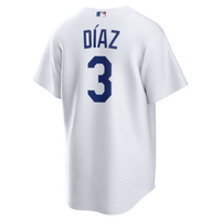 Los Angeles Dodgers Edwin Díaz White Home Replica Jersey