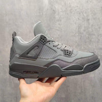 Mid Top Sneakers, Gray Colorway, Lace Up Design, Casual Gift for Sneaker Fans