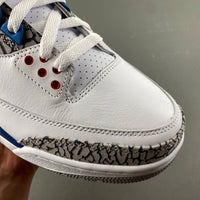 Retro Low Top Sneakers, Royal Blue White Colorway, Lace Up Design, Casual Gift for Sneaker Fans