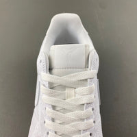 Low Top Sneakers, White Colorway, Snake Pattern, Lace Up Design, Casual Gift for Sneaker Fans