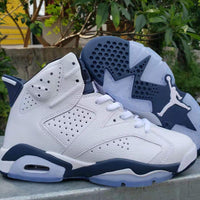 Sneakers, Blue White Colorway, Lace Up Design, Casual Gift for Sneaker Fans