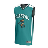 Coastal Carolina Chanticleers Basketball Jersey - Teal
