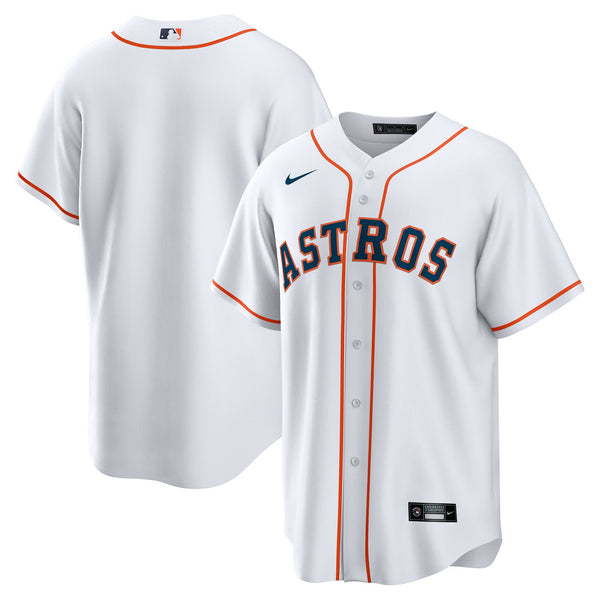 Houston Astros White Home Big & Tall Replica Jersey
