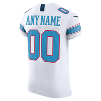 Tennessee Titans White Elite Custom Jersey
