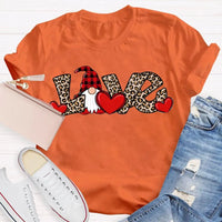 Festive Holiday Graphic T-Shirt, Christmas Leopard Print Santa Claus Shirt, Retro Cheetah Santa Tee, Adorable Xmas Season Unisex Present Top