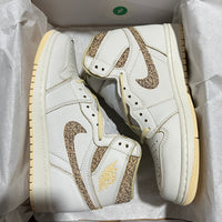 High Top Sneakers, Off White Colorway, Lace Up Design, Casual Gift for Sneaker Fans