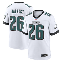 Philadelphia Eagles Saquon Barkley White Game Jersey
