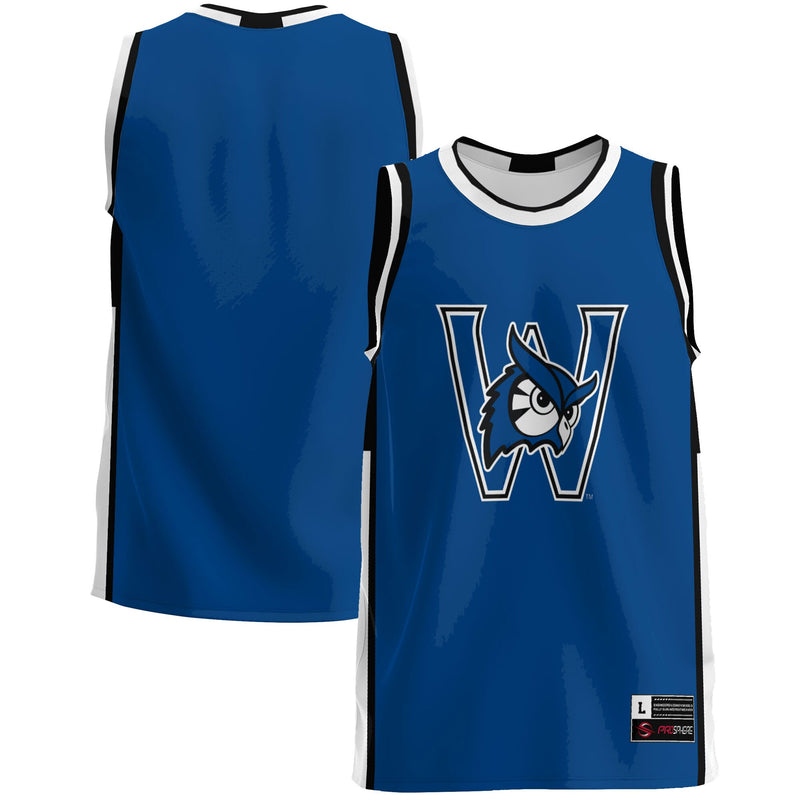 Westfield State Owls Lightweight Basketball Jersey - Blue