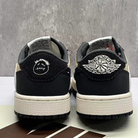 Low Top Sneakers, Black Colorway, Reverse Hook Design, Lace Up Design, Casual Gift for Sneaker Fans