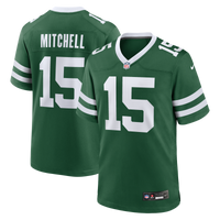 New York Jets Adonai Mitchell Legacy Green Team Game Jersey
