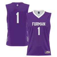 #1 Furman Paladins Lightweight Basketball Jersey - Purple