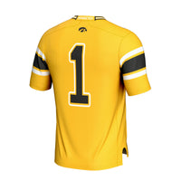 Iowa Hawkeyes Lightweight Collegiate Football Fashion Jersey - Gold