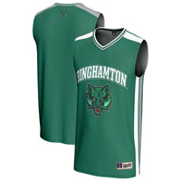 Binghamton Bearcats Spirit Basketball Jersey - Green
