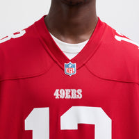 San Francisco 49ers Brock Purdy Scarlet Game Player Jersey