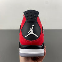 Retro Mid Top Sneakers, Red Colorway, Lace Up Design, Casual Gift for Sneaker Fans