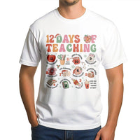 Humorous Teacher Christmas Shirt, 12 Days of Teaching T-Shirt, School Holiday Teacher Tee, Educator Graphic T-Shirt, Christmas Present