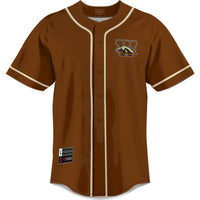 Western Michigan Broncos Lightweight Baseball Jersey - Brown