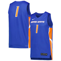 Boise State Broncos Replica Basketball Jersey - Royal