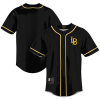 Cal State Long Beach The Beach Lightweight Baseball Jersey - Gold