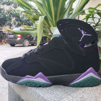 Sneakers, Black Purple Colorway, Lace Up Design, Casual Gift for Sneaker Fans
