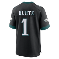 Philadelphia Eagles Jalen Hurts Black Alternate Game Jersey