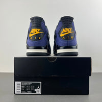 Retro Mid Top Sneakers, Purple Colorway, Lace Up Design, Casual Gift for Sneaker Fans