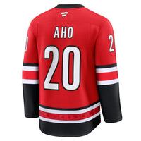 Carolina Hurricanes Sebastian Aho Red Alternate Premium Jersey